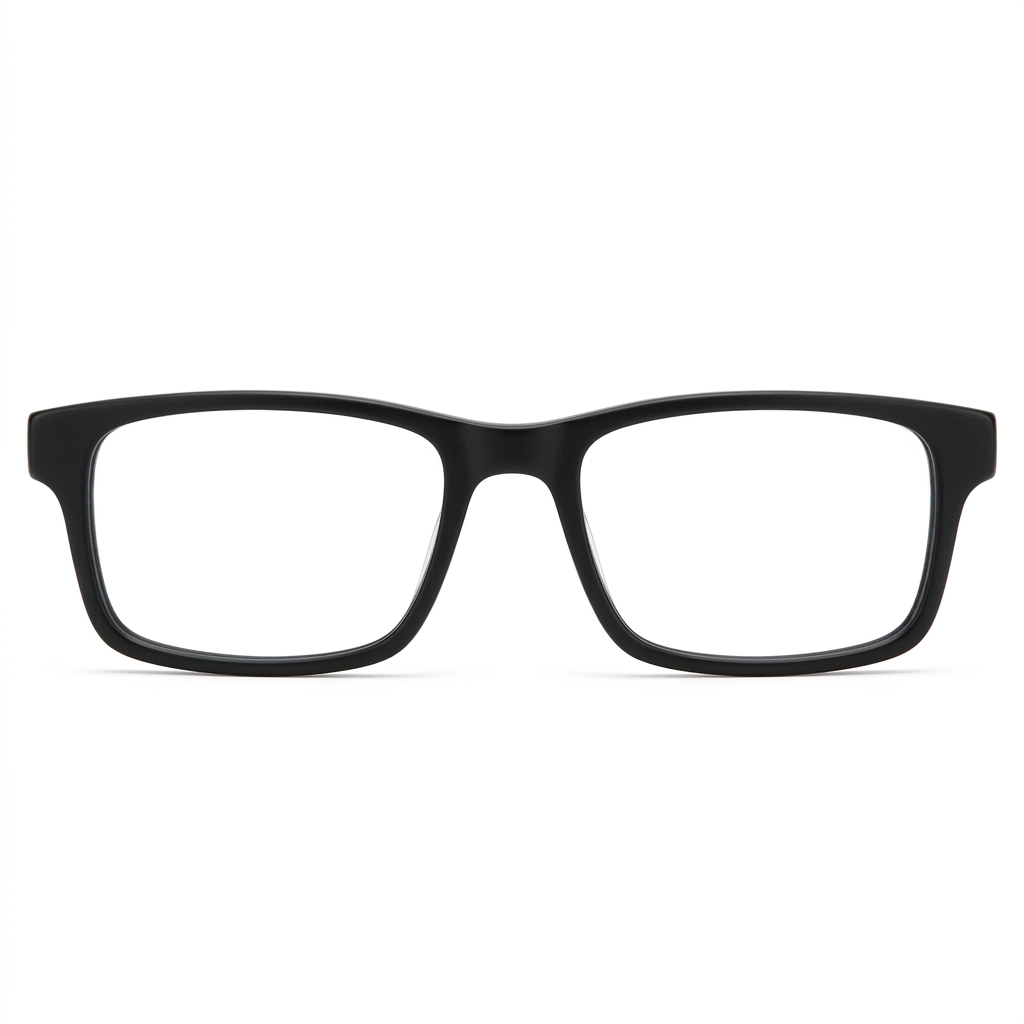 Classic Black eyeglasses frame