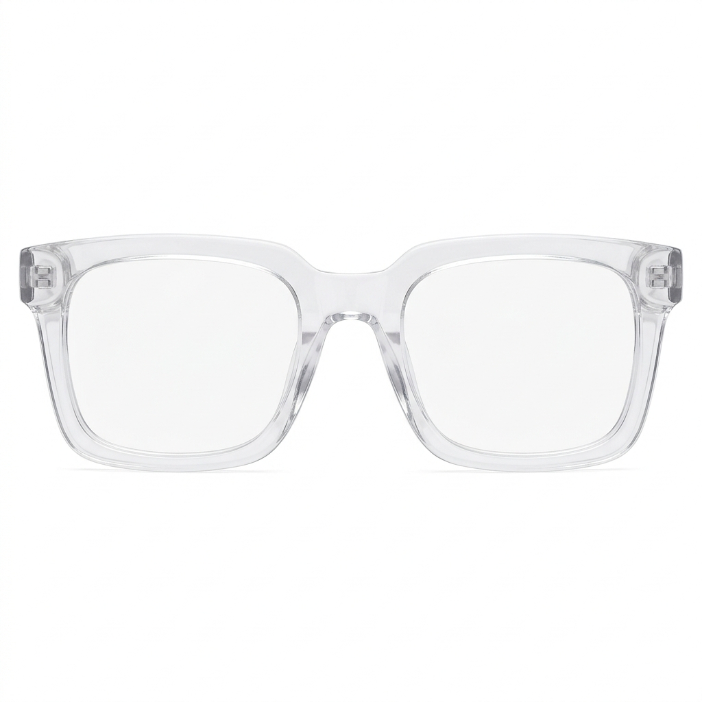 Clear Hipster eyeglasses frame